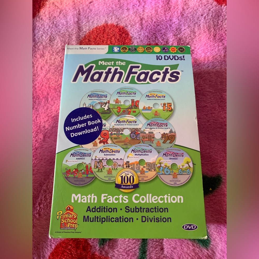 Preschool Prep Meet The Math Facts DVD Collection